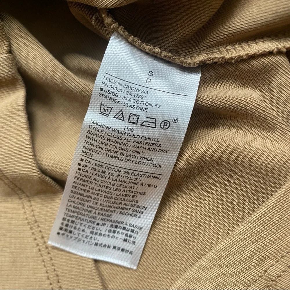 Banana Republic Women Milk Chocolate Collared Ponte Button Top Size Small Casual - Picture 11 of 14